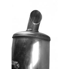 Silencieux Inox Sortie Cachée Clio 2 RS