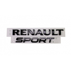 Monogramme "RENAULT SPORT" noir