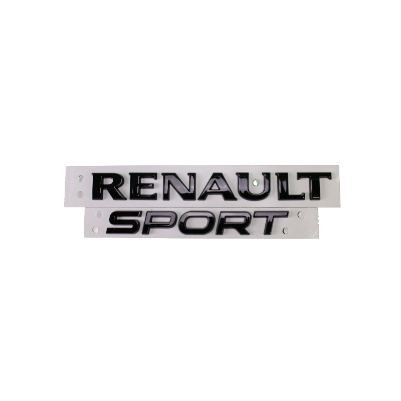 Monogramme \"RENAULT SPORT\" noir