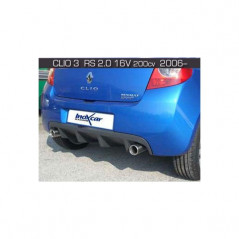 Silencieux 2x80 inoxcar Clio 3 RS