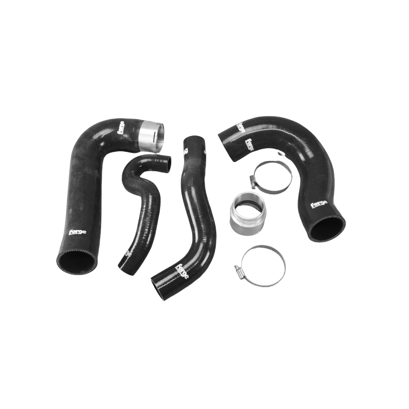Kit durites de suralimentation en silicone renforcé Forge Motorsport FMKTRC pour Clio 4 RS. noire