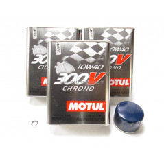 Kit Vidange Motul 300V 10w40 Clio 16S/Williams