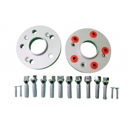 Pack elargisseurs de voies 17mm avec visserie Clio 3 RS et Megane 2 RS