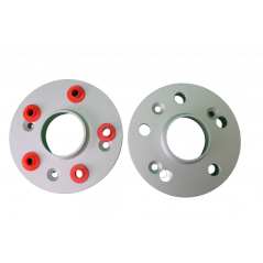 Pack elargisseurs de voies 17mm avec visserie Clio 3 RS et Megane 2 RS