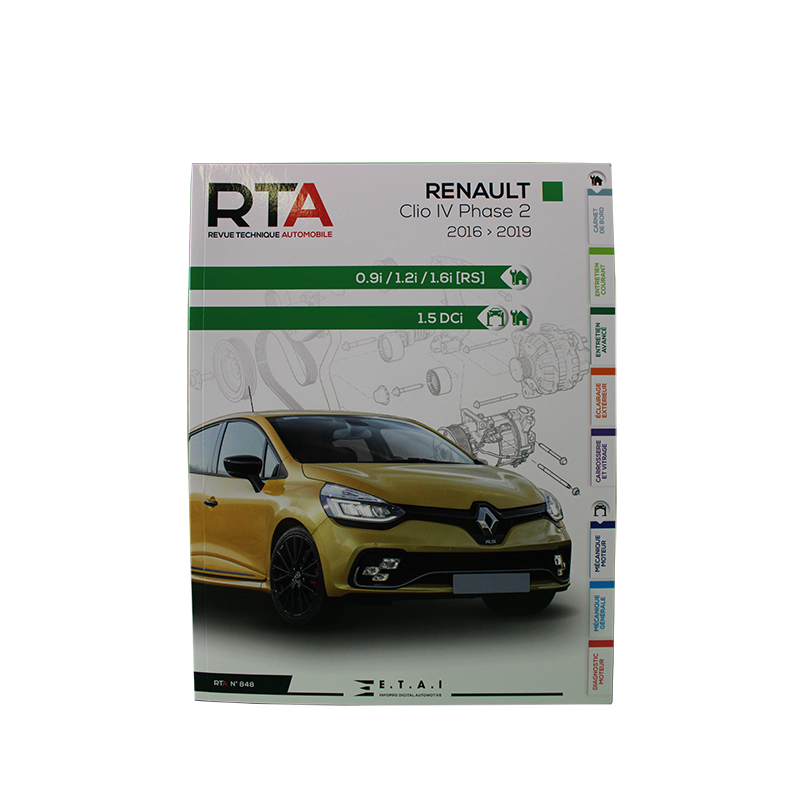 RTA (Revue Technique) Clio 4 RS