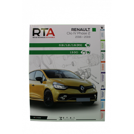 RTA (Revue Technique) Clio 4 RS