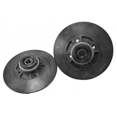 Jeu de Disques Ar Renault Clio 2 RS (Roulements et Bague ABS Compris)