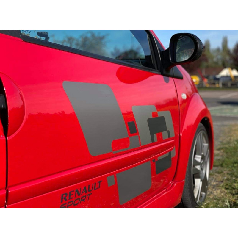 Sticker \"grey shadows\" Renault Sport Twingo RS