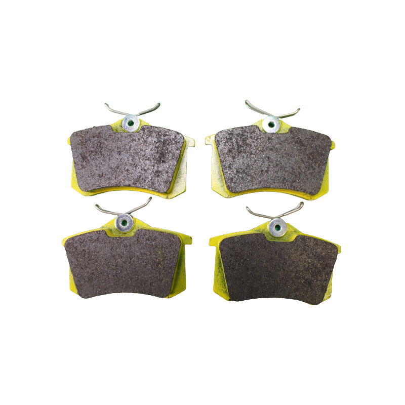 Pagid Racing RSL29 yellow compound high-endurance rear brake pad set, profile reference 1158. Pagid Racing RSL29 yellow compound high-endurance rear brake pad set, profile reference 1158.