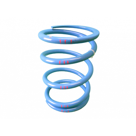 Ressort AV - Asphalte - Bleu 3 Bandes Rouges- R5.5 Kg Clio Gr N