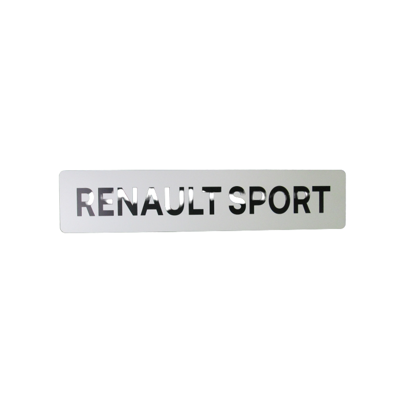 Plaque Renault Sport