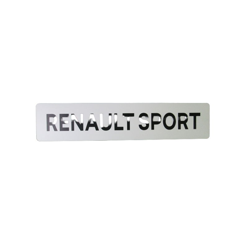 Plaque Renault Sport Plaque Renault Sport