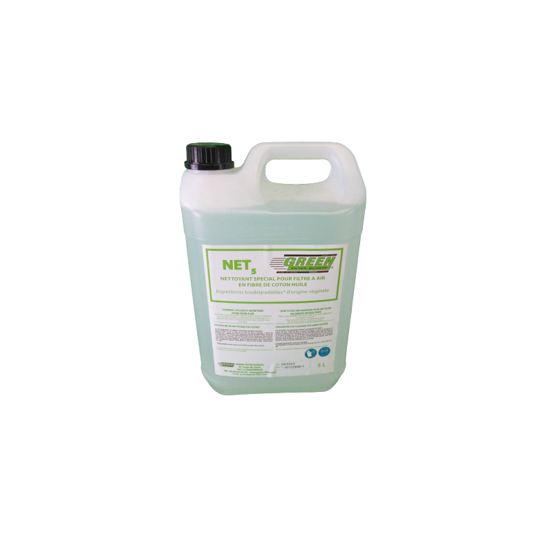 Bidon 5L Nettoyant filtre green