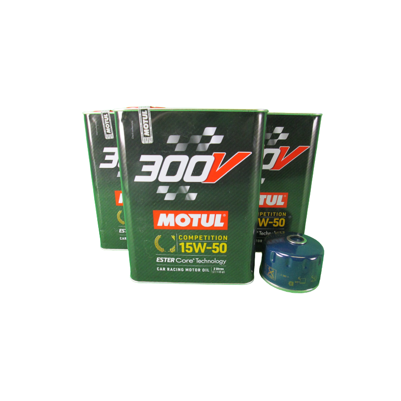 Kit Vidange Motul 300V 15w50 GT TURBO