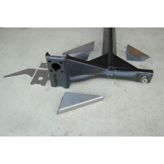 Pure Motorsport Rear Axle Stiffening Kit - Clio 2 / Twingo 2 RS