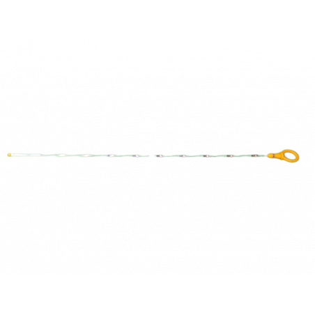 Genuine factory anti-snap steel metal engine oil level dipstick for Renault Megane 2 RS and Clio 3 RS.