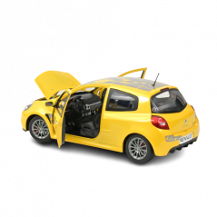 Miniature RENAULT CLIO RS "F1 TEAM" 2007 - JAUNE SIRIUS 1/18 Norev