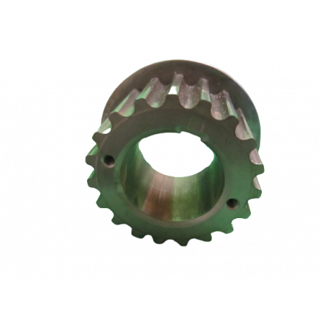 Pignon claveté de vilebrequin