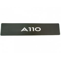 Cache Plaque A110