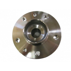 Heavy-duty motorsport wheel hub featuring a 45mm spindle diameter and 27 splines for Megane N4. Heavy-duty motorsport wheel hub featuring a 45mm spindle diameter and 27 splines for Megane N4.