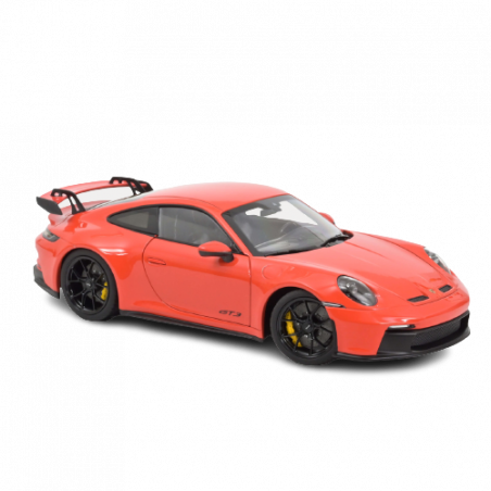 Miniature Porsche 992 GT3 orange 1:18