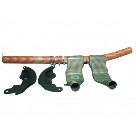 Paire écopes carbone de refroidissement freins avants BMW M2 Compétition