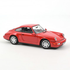 Miniature Porsche 911 Carrera 2 1990 Rouge 1:18