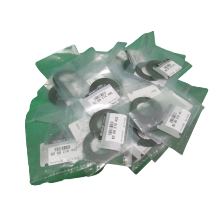 Kit Rondelles de Calage Arbre Secondaire Boîte JC5 d'Origine Renault - Clio 2 RS & Williams