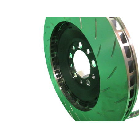 PFC Front Disc Rotors on Hat Porsche 992 GT3