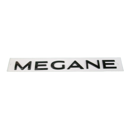 Monogramme arrière noire "MEGANE" 4 RS