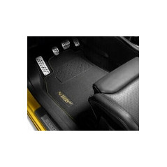 Tapis de Sol Renault Sport Broderies Rouges Spécifiques Megane 3 RS