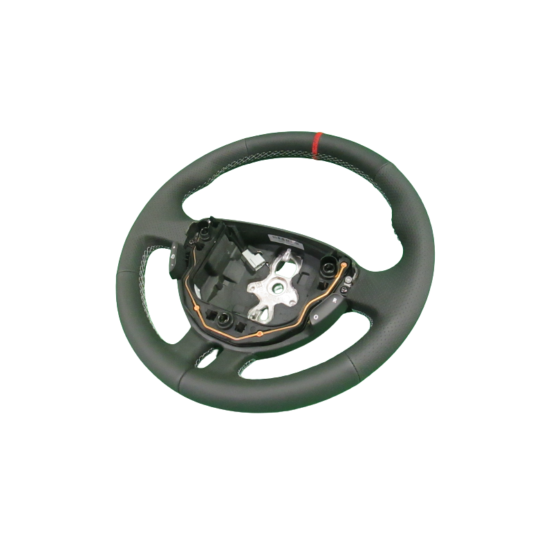 Volant de direction avec point milieu Rouge Clio 3 RS Volant de direction avec point milieu Rouge Clio 3 RS