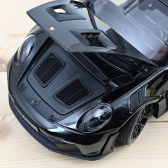 Miniature Porsche 992 GT3 RS noire 1:18