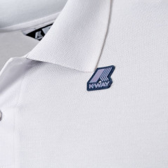 Polo blanc KWAY Alpine F1