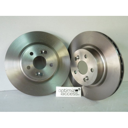 Paire de Disques de Freins Avant Gr N Renault Clio 4 RS
