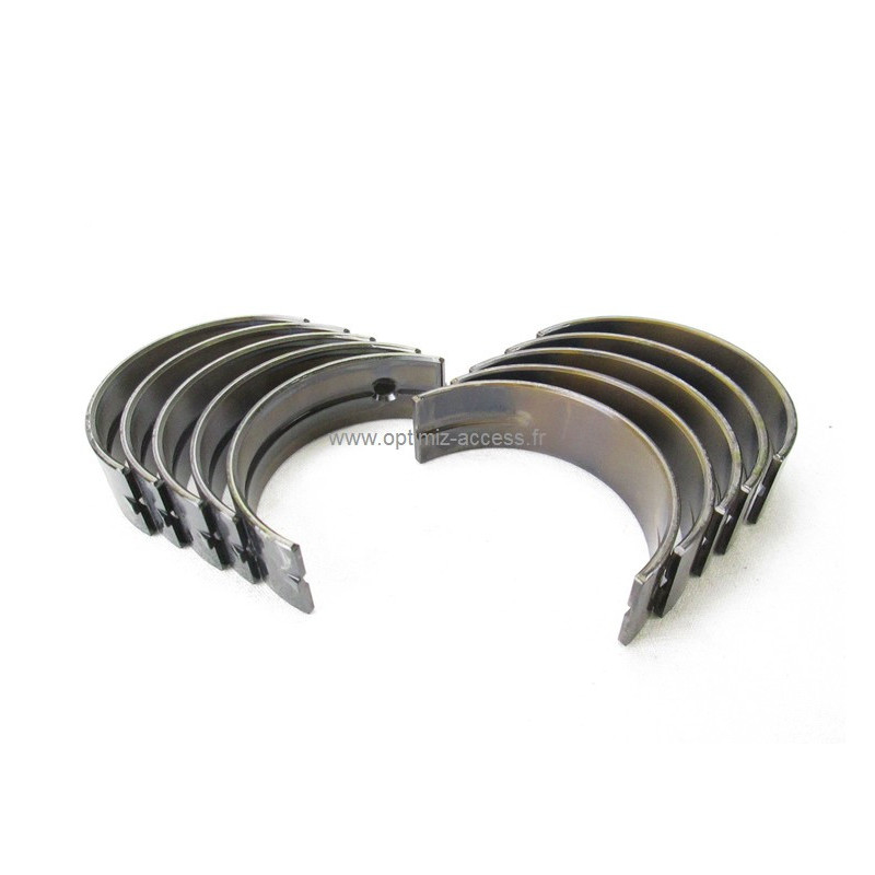 Coussinets de vilebrequin ACL trimetal type Clio R3 pour tout moteur F4R (Clio 2 et 3 RS, Megane 2 et 3 RS)