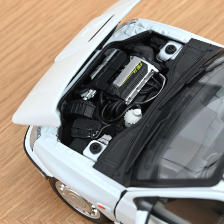 Miniature RENAULT CLIO 16S 1993 - BLANCHE 1:18