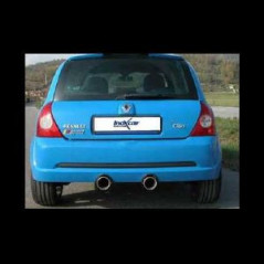 Silencieux 2x102 inoxcar clio 2 RS3