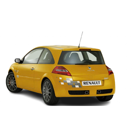 Sticker Pare-Chocs Arrière "F1 Team" Renault Megane 2 RS R26 (Origine)