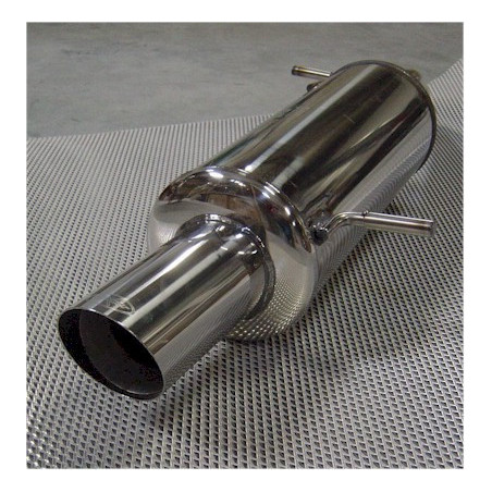 Silencieux 1X90 Rally inoxcar clio 2 RS