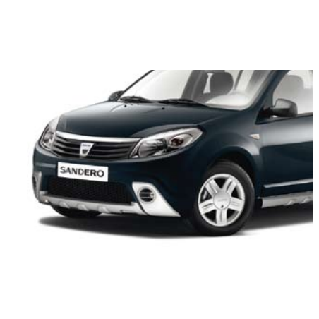 Paire enjoliveurs antibrouillards Dacia Sandéro