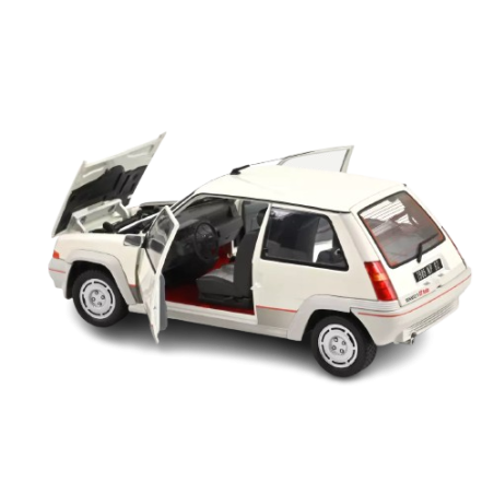 Miniature Renault Supercinq GT Turbo 1989 Blanc nacré 1/18