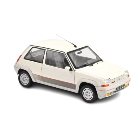 Miniature Renault Supercinq GT Turbo 1989 Blanc nacré 1/18
