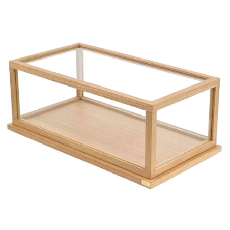 Vitrine en Bois et Verre pour Miniatures 1/12 - Optimiz Access