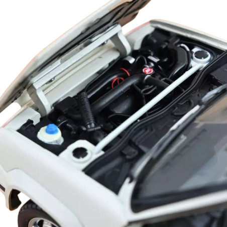 Miniature Renault 5 GT Turbo "Panda" Blanc - Norev 1/18 - Réf. 185206