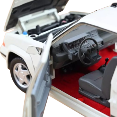 Miniature Renault 5 GT Turbo "Panda" Blanc - Norev 1/18 - Réf. 185206