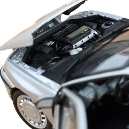 Miniature Renault Clio 16S Gris Iceberg - Norev 1/18 - Réf. 185256