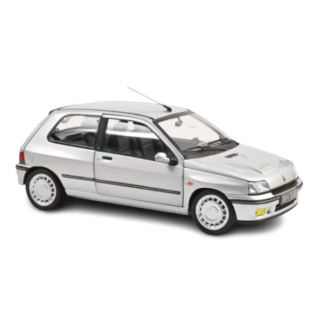 Miniature Renault Clio 16S Gris Iceberg - Norev 1/18 - Réf. 185256