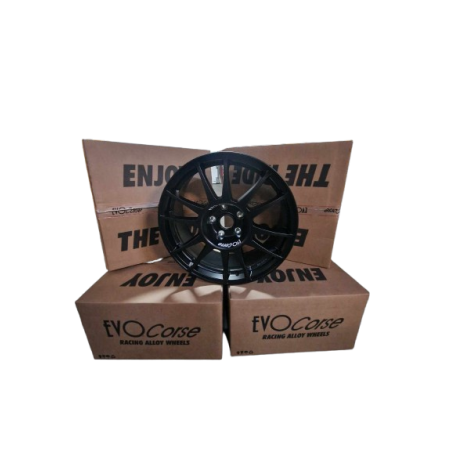 Kit 4 jantes EVO Corse Sanremo Pista 18 pouces pour Alpine A110