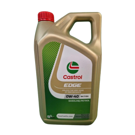 Huile Castrol EDGE 0w40 RN17RSA - Renault Clio 4 RS, Megane 4 RS, Alpine A110